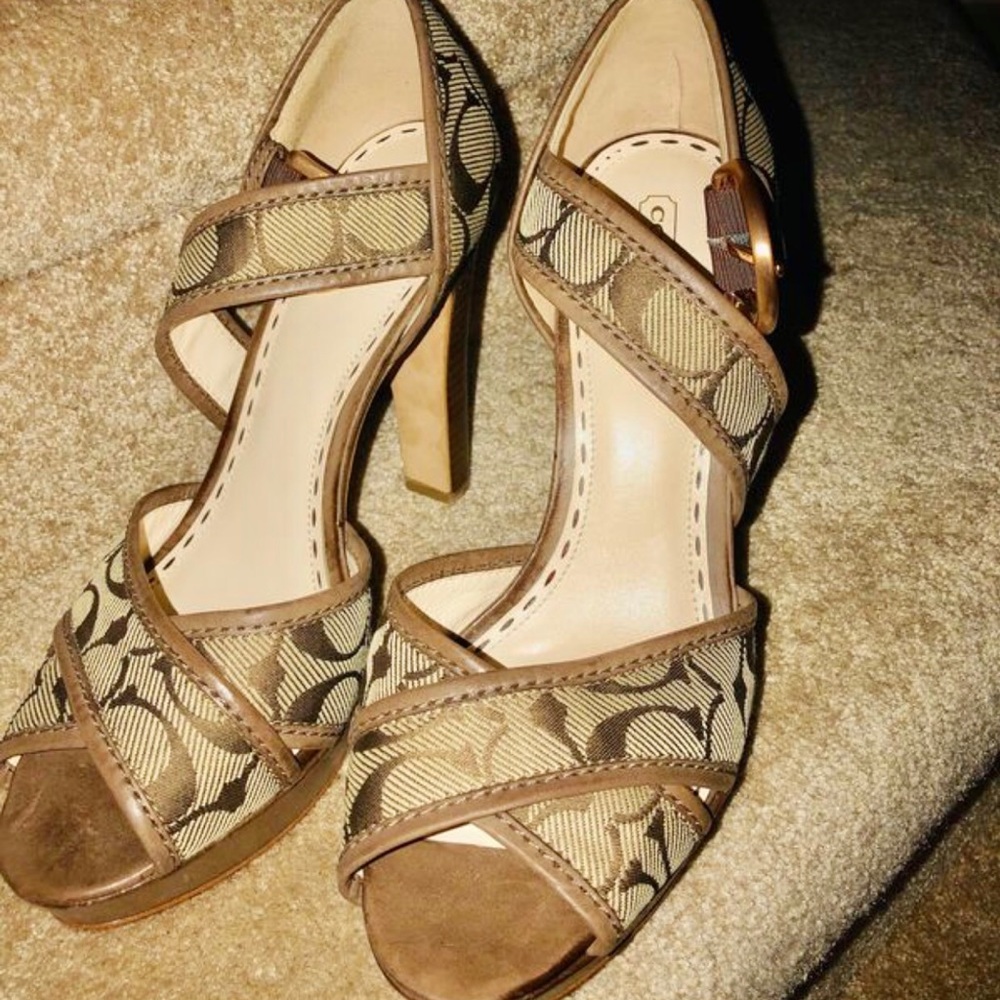 Authentic Coach Shoes - Like New Condition